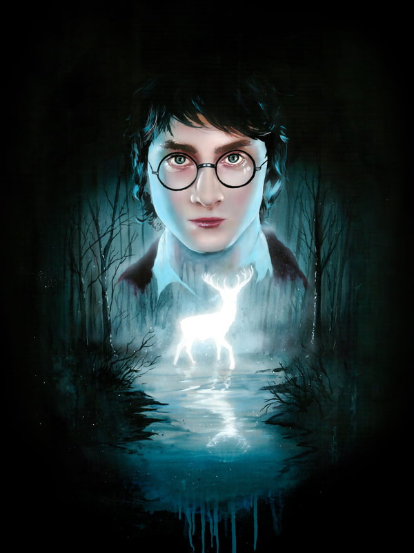 Harry Potter Art by Tom Savage